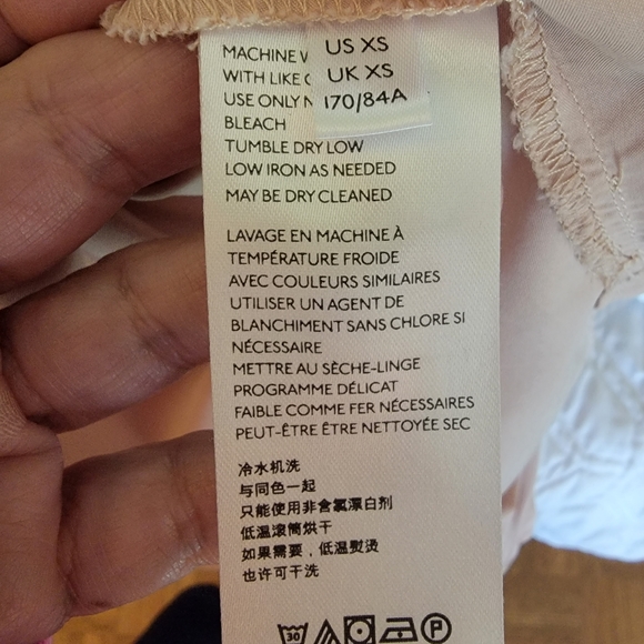 NWOT FREE PEOPLE Love Until Tomorrow Light Blush Blouse - Picture 9 of 9